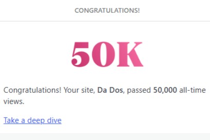 Da Dos Passes 50K!